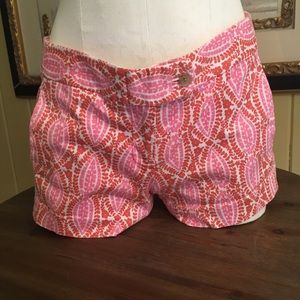 J. Crew colorful cute shorts size 2. EUC LIKE NEW